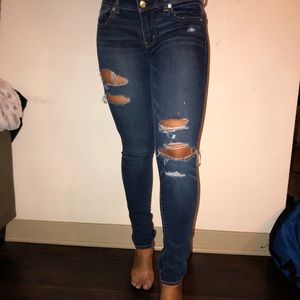 AE Dark wash jeans